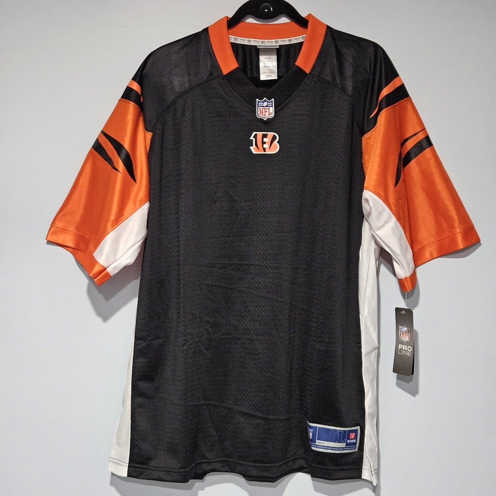 Cincinnati Bengals‎ Pro Line NFL Men's Team Jersey Blank Size L NEW